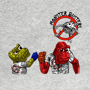 grass arts presents, monster busters T-Shirt